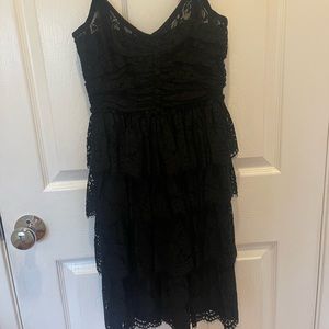 D & G black corset Mini dress